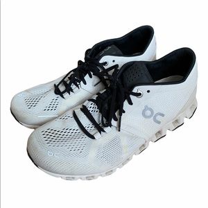 White & Black On Cloud Sneakers